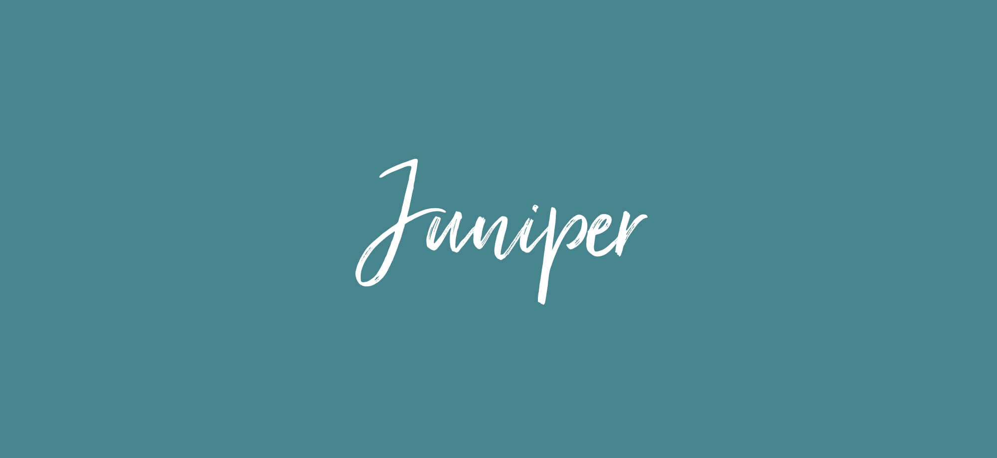 Juniper word mark