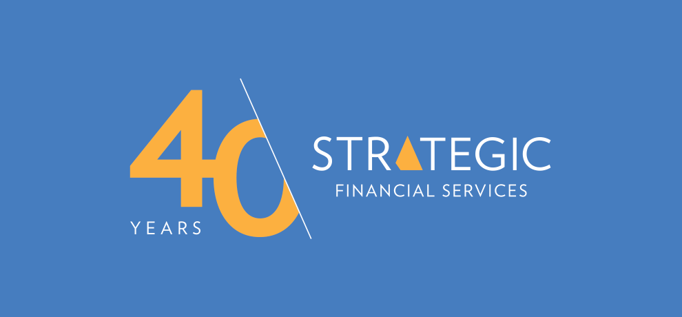 Strategic Financial 40th Anniversary Logo